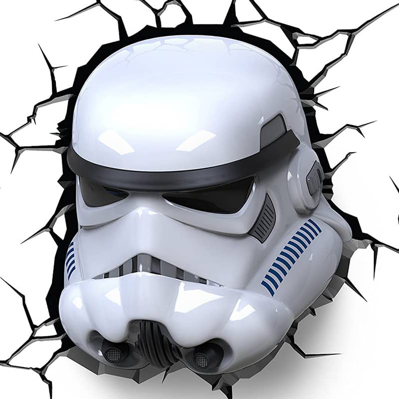 Lampara 3D Casco Stormtrooper Star Wars 3dlightfx