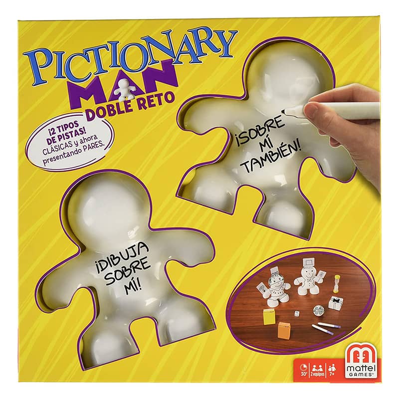 Pictionary Man Doble Reto Mattel Games
