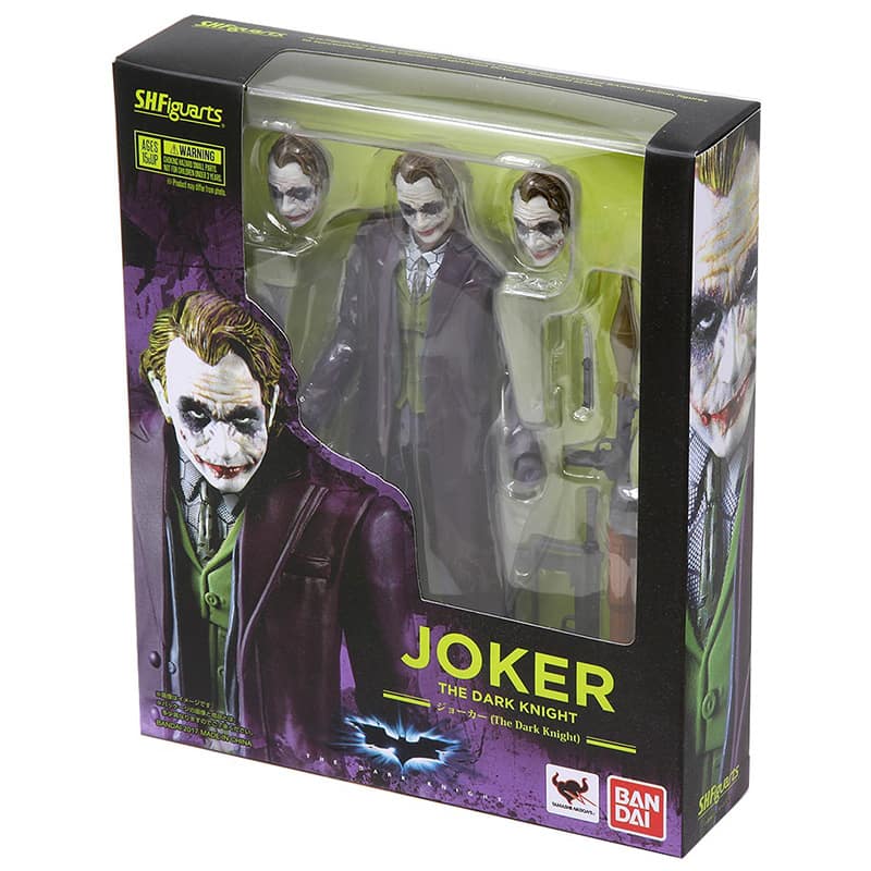 Joker The Dark Knight S.h. Figuarts Bandai