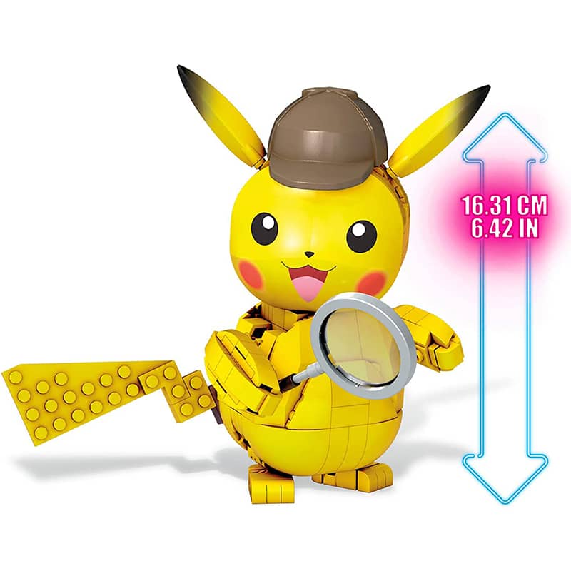 Detective Pikachu Pokemon Mega Construx