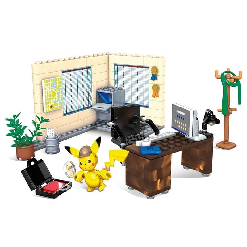 Oficina Del Detective Pikachu Pokemon Mega Construx