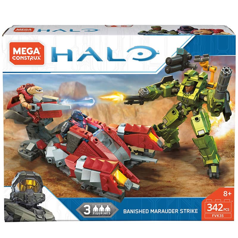 Ataque Del Merodeador Banished, Halo Wars 2 Mega Construx