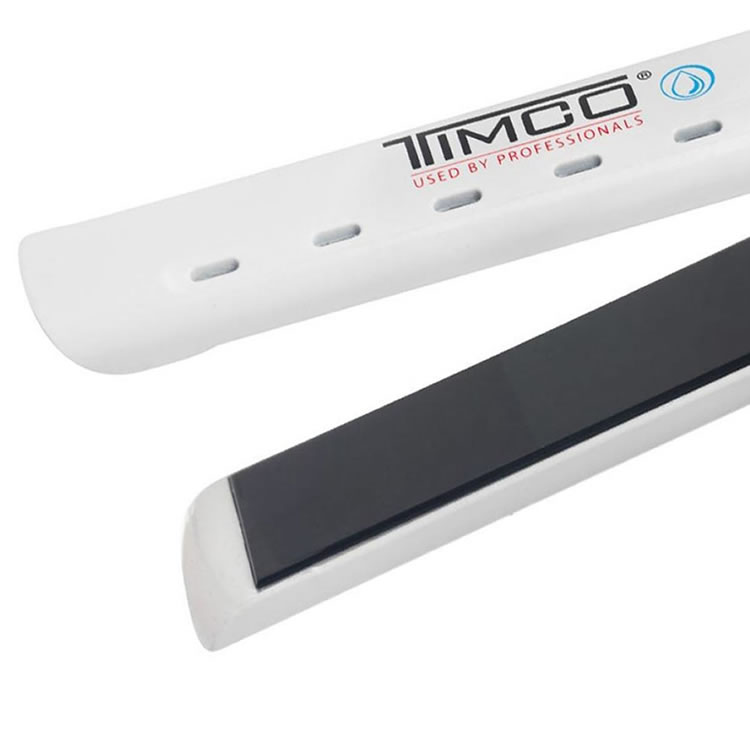Plancha Alaciadora Timco PWD Cabello Húmedo - Blanca