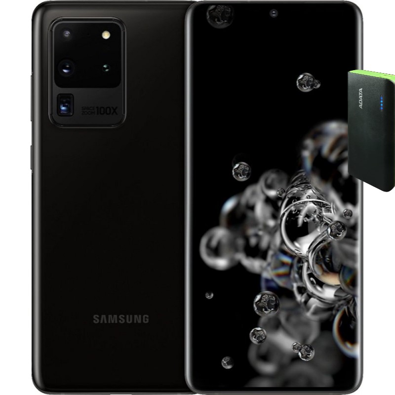 Samsung S20 Ultra Snapdragon 128gb Negro + Power Bank 10,000mah