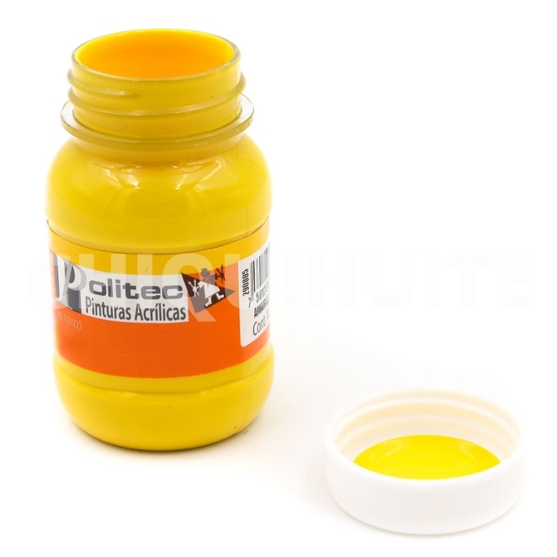 Pintura Acrilica Politec 100ml Bote Acrilica Artistica