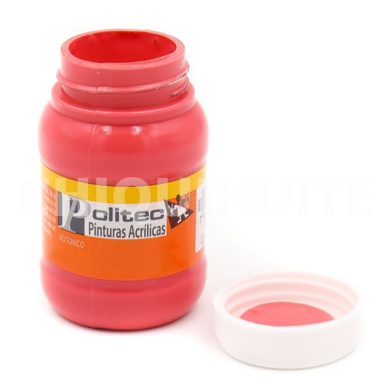 Pintura Acrilica Politec 100ml Bote Acrilica Artistica