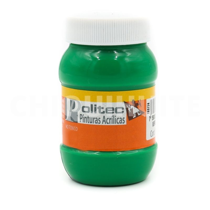 Pintura Acrilica Politec 100ml Bote Acrilica Artistica