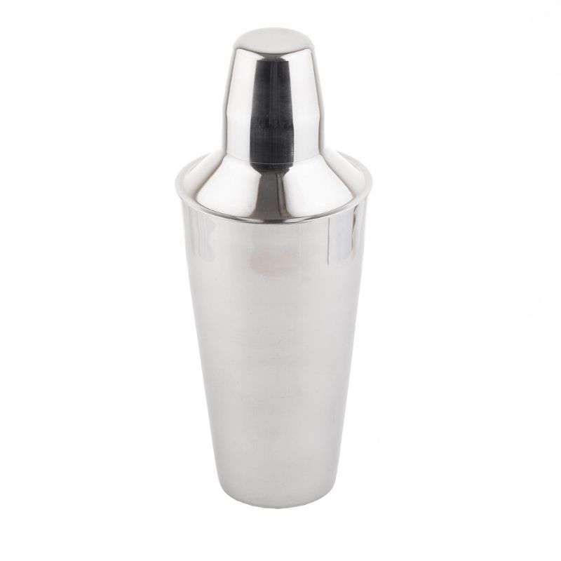 Shaker Coctelera De 3 Pzs. 28 Oz / 828 Ml Acero Inoxidable