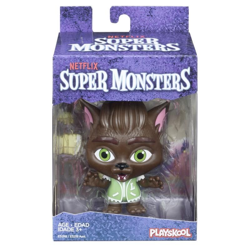 Netflix Super Monsters Figuras Coleccionables B, Lobo