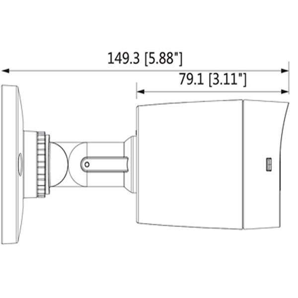 KIT DAHUA 4 CAMARAS 1 MEGAPIXEL PLASTICAS CON DISCO DURO DE 500 GB