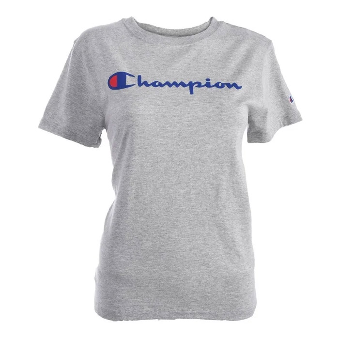Playera Clasica CHAMPION Mujer Gris