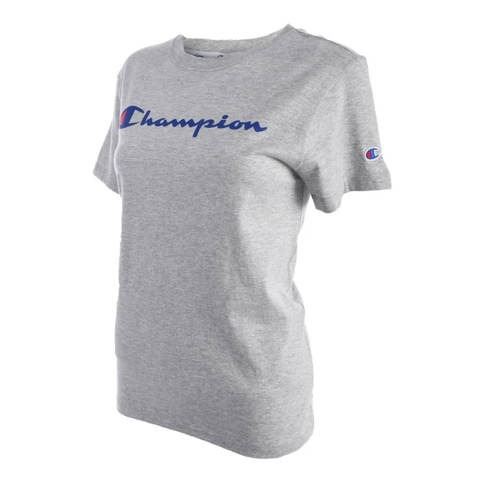 Playera Clasica CHAMPION Mujer Gris