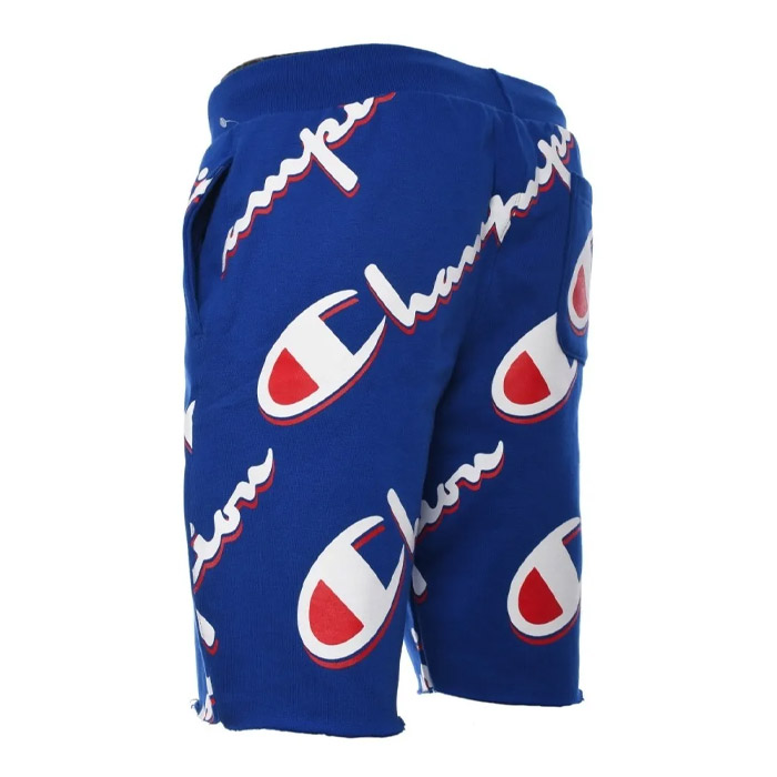 Short CHAMPION Hombre LOGO Azul