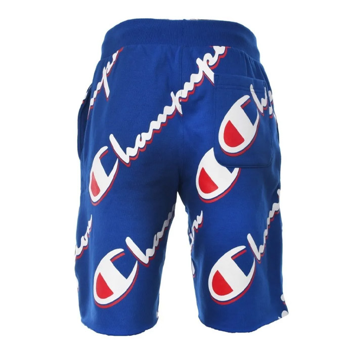 Short CHAMPION Hombre LOGO Azul