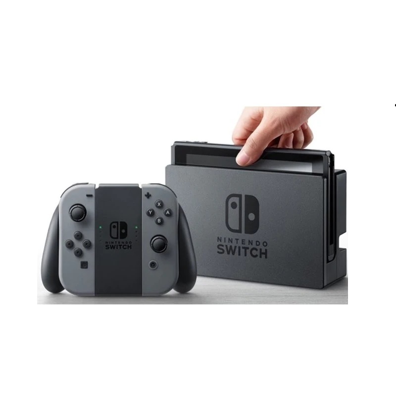 Consola Nintendo Switch HADSKABAA Joy-con neon, 32GB, resolucion 1080p, Negro (HADSKABAA)