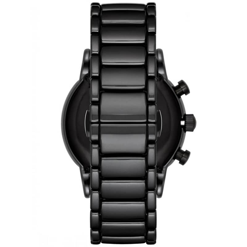 Reloj Emporio Armani Luigi Black Dial Ar 1509 Ceramica