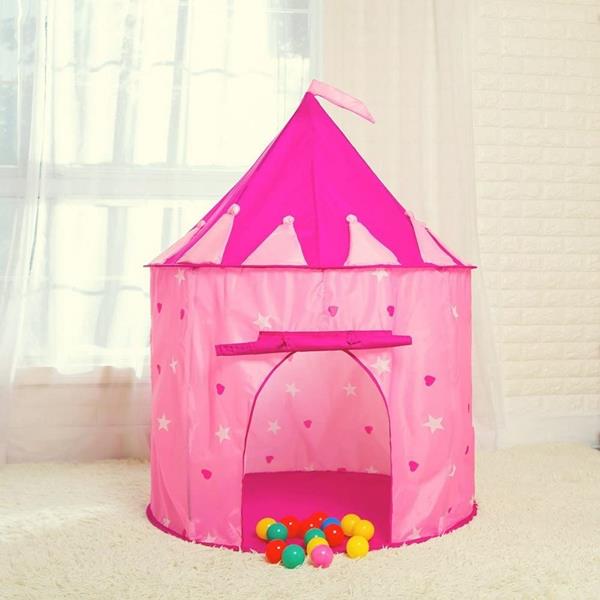 Castillo Para Niñas, Casa De Campaña Corazones Rosa