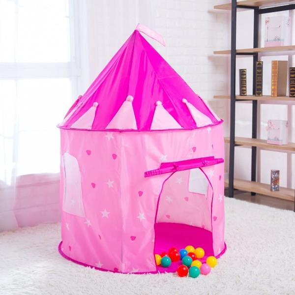 Castillo Para Niñas, Casa De Campaña Corazones Rosa