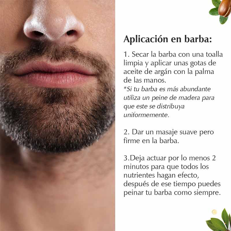 Aceite De Argán 100% Puro Natural Orgánico Vegano Rostro, Cabello, Uñas. Pestañas y Barba 