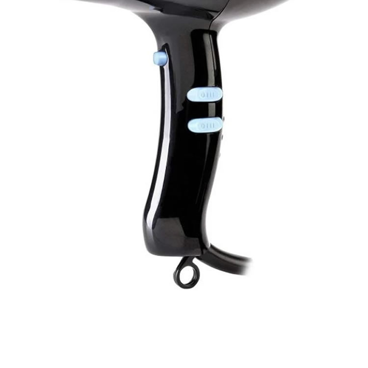 Secadora Cabello Profesional Timco NAN-I Generador de Iones - Negra