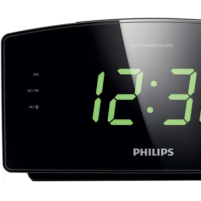 Radio Philips Reloj Despertador Fm Alarma