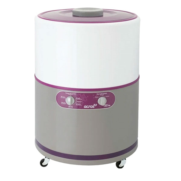 LAVADORA ACROS ALF-2253EG DE 22KG DOBLE PERILLA