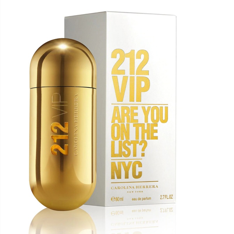 Perfume 212 VIP Para Mujer de Carolina Herrera EDP 80ML