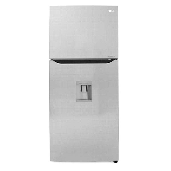 REFRIGERADOR Lg 15 GRIS ACERO CON DESPACHADOR DE AGUA GT40WDC