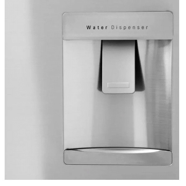 REFRIGERADOR Lg 15 GRIS ACERO CON DESPACHADOR DE AGUA GT40WDC