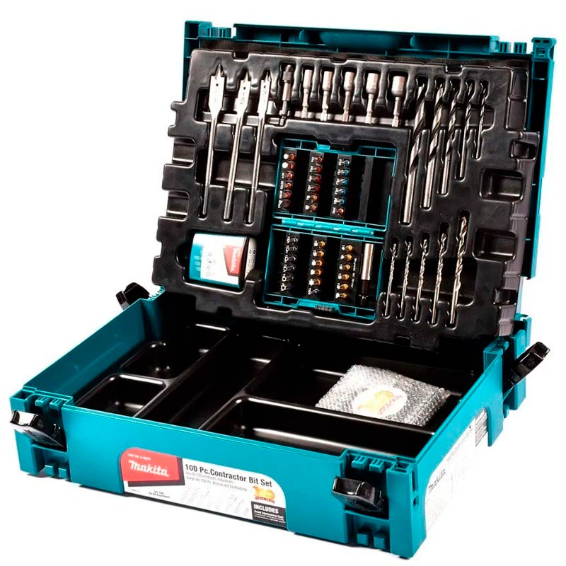 Set De Accesorios Makita B-45375 Brocas, Puntas 100 Piezas