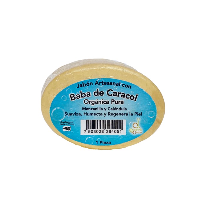 jabon artesanal baba de caracol