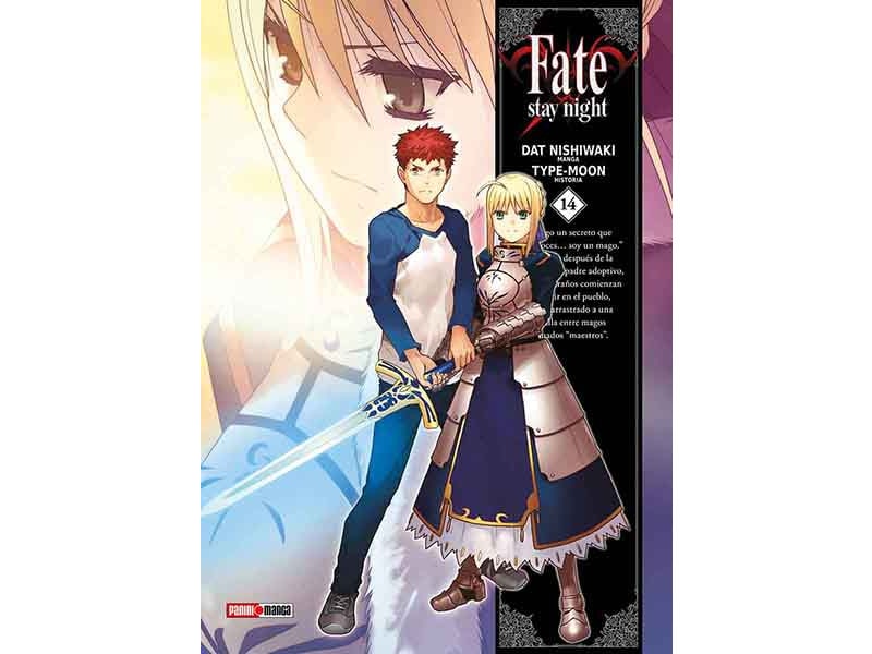 FATE STAY NIGHT No. 14 PANINI MANGA MÉXICO