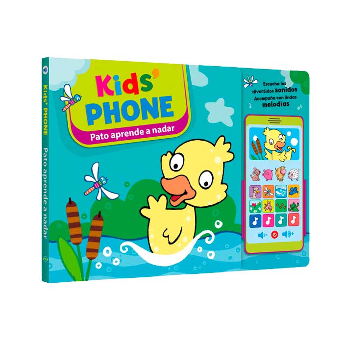 Libro Con Sonidos- Pato Aprende A Nadar + Smartphone