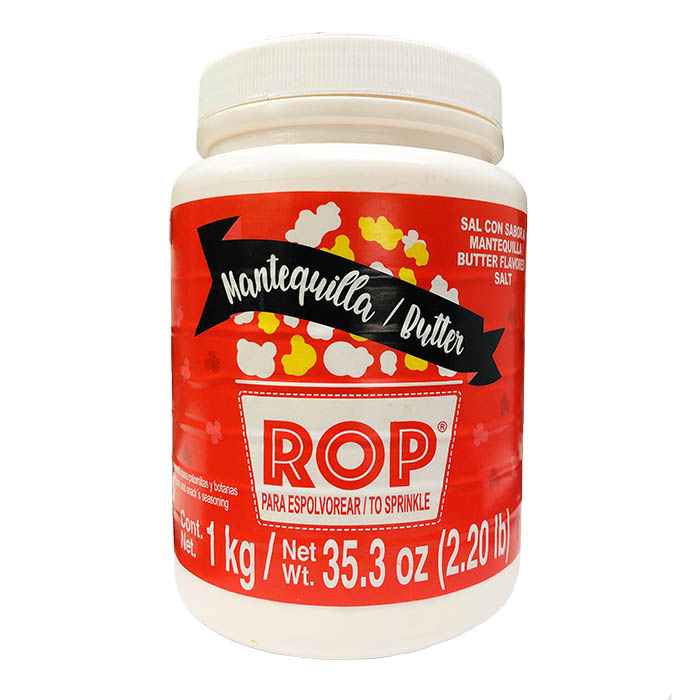 Sal con Sabor Mantequilla Bote 1 Kg. Deiman (Roja P/Espolvorear)