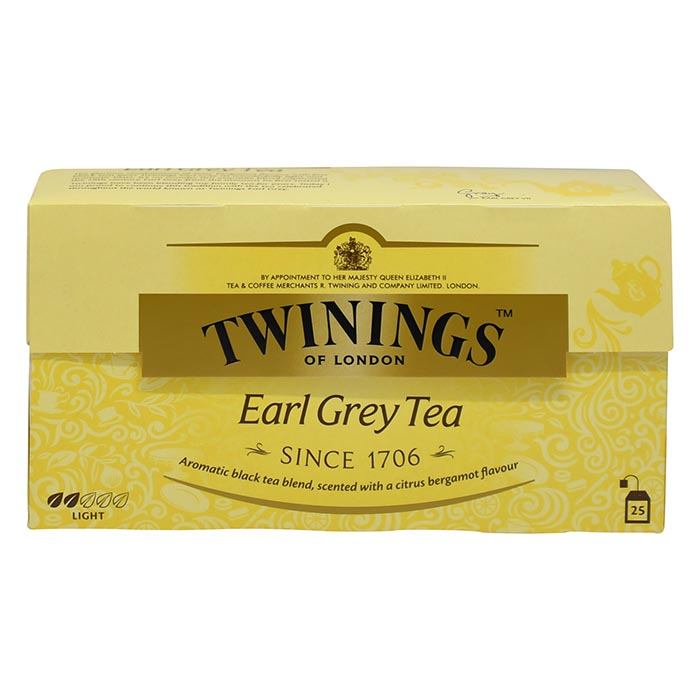 Te Negro Earl Grey 25 sobres Twinings