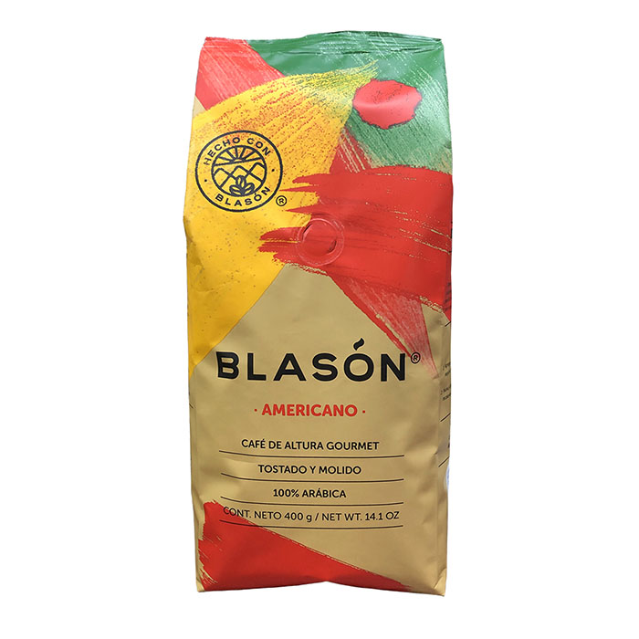 Cafe Molido Americano Blasón Gourmet Bolsa de 400 g