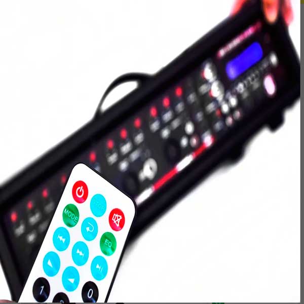 Mixer Amplificador De Audio De 4 Canales/usb/display/control