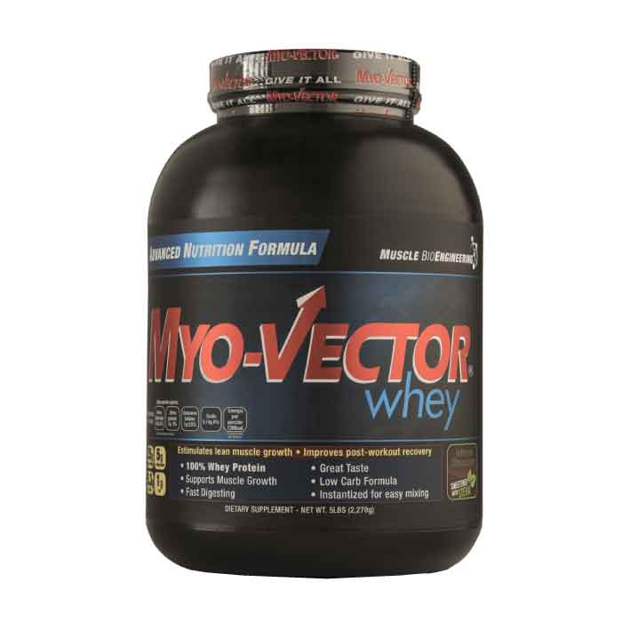 Proteina Myo Vector Whey 5lbs 74 Serv Galletas Con Crema