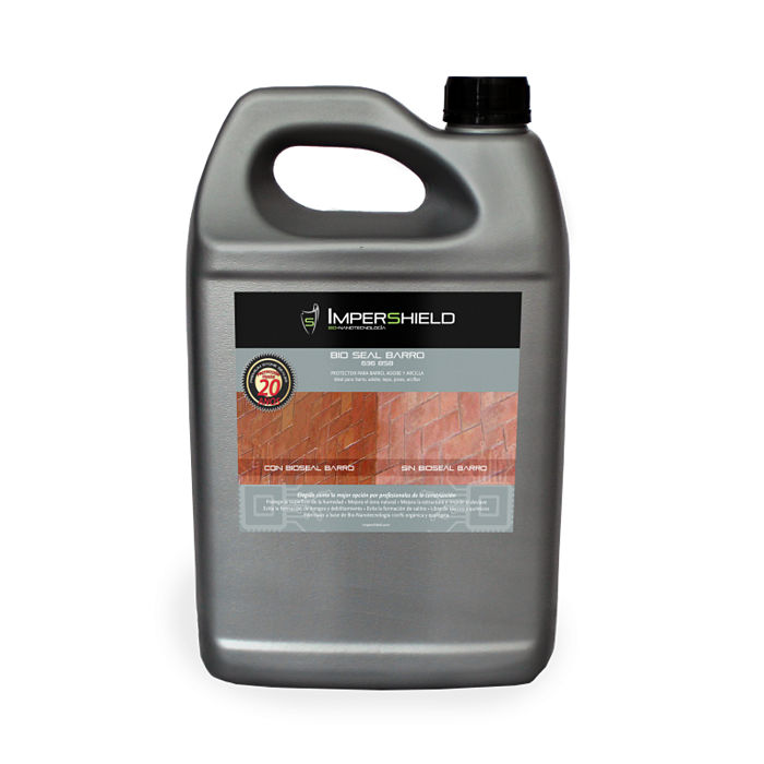 Sellador y protector para adobe, arcilla, barro y ladrillo Impershield 636 BSB BIO SEAL BARRO 4Lts