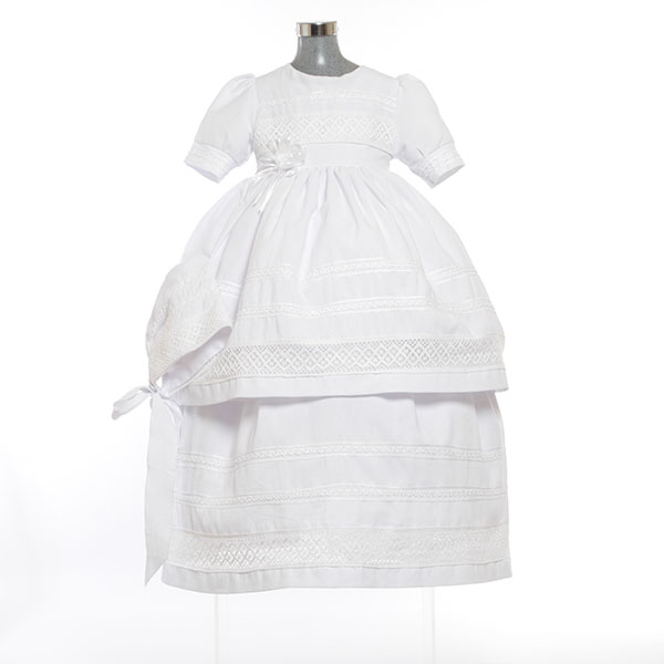 Ropón para Bautizo de Niña