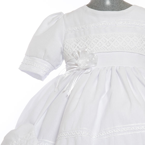 Ropón para Bautizo de Niña