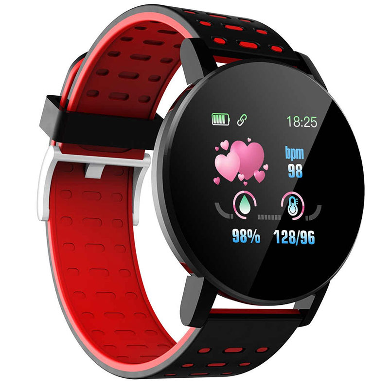 Smartwatch Reloj Inteligente Smartband Mod 119 Plus Deportes y Notificaciones  FRALUGIO.