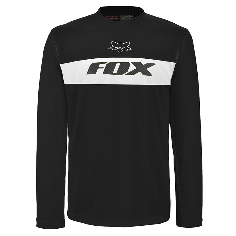 Playera Fox Manga Larga Tres Tonos 