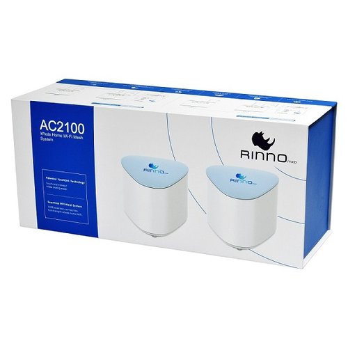 Rinno Mesh Ac2100 Amplificador De Internet Wifi Set De 2