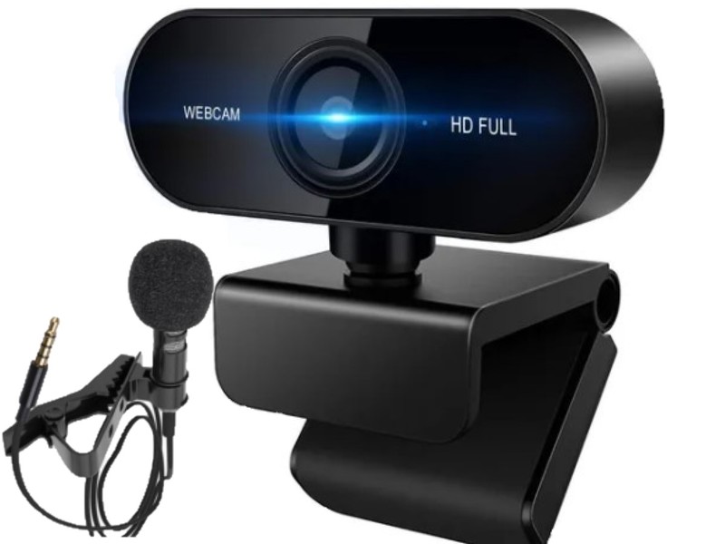 WEBCAM FULL HD 1080p + Regalo microfono de solapa