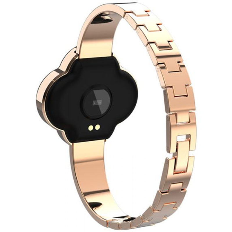 Fralugio Reloj Inteligente Para Dama Smart Watch S6 Clover De Lujo Notificaciones