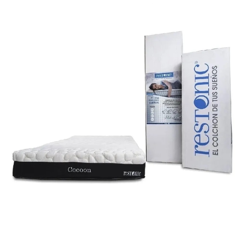Colchón King Size Restonic Cocoon Ckcocco Blanco