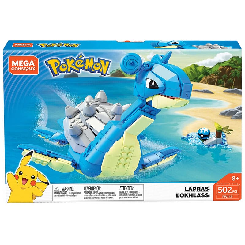 Lapras Pokemon Mega Construx