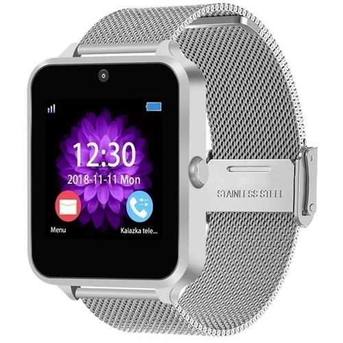 Fralugio Smartwatch Reloj Inteligente con Camara y Grabadora de Voz Z60  Notificaciones