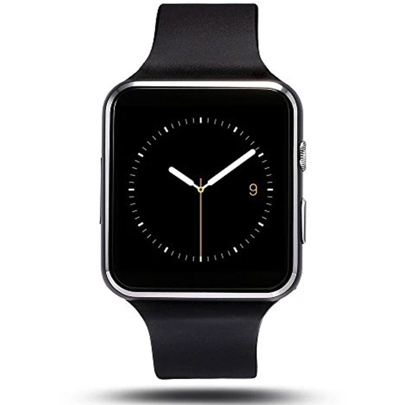 Fralugio Smartwatch Reloj Inteligente Pantalla Curva Camara Grabadora de Voz X6